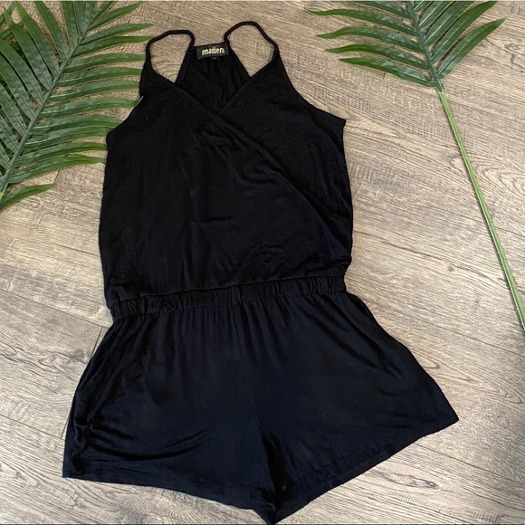 Madden Girl Pants - Trendy black Madden Girl Romper